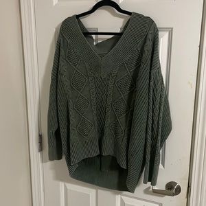 Aerie Cable Knit Sweater